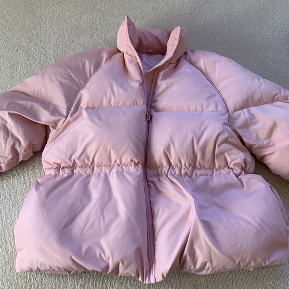 Sakura pink puffy coat - Picture 6 of 9